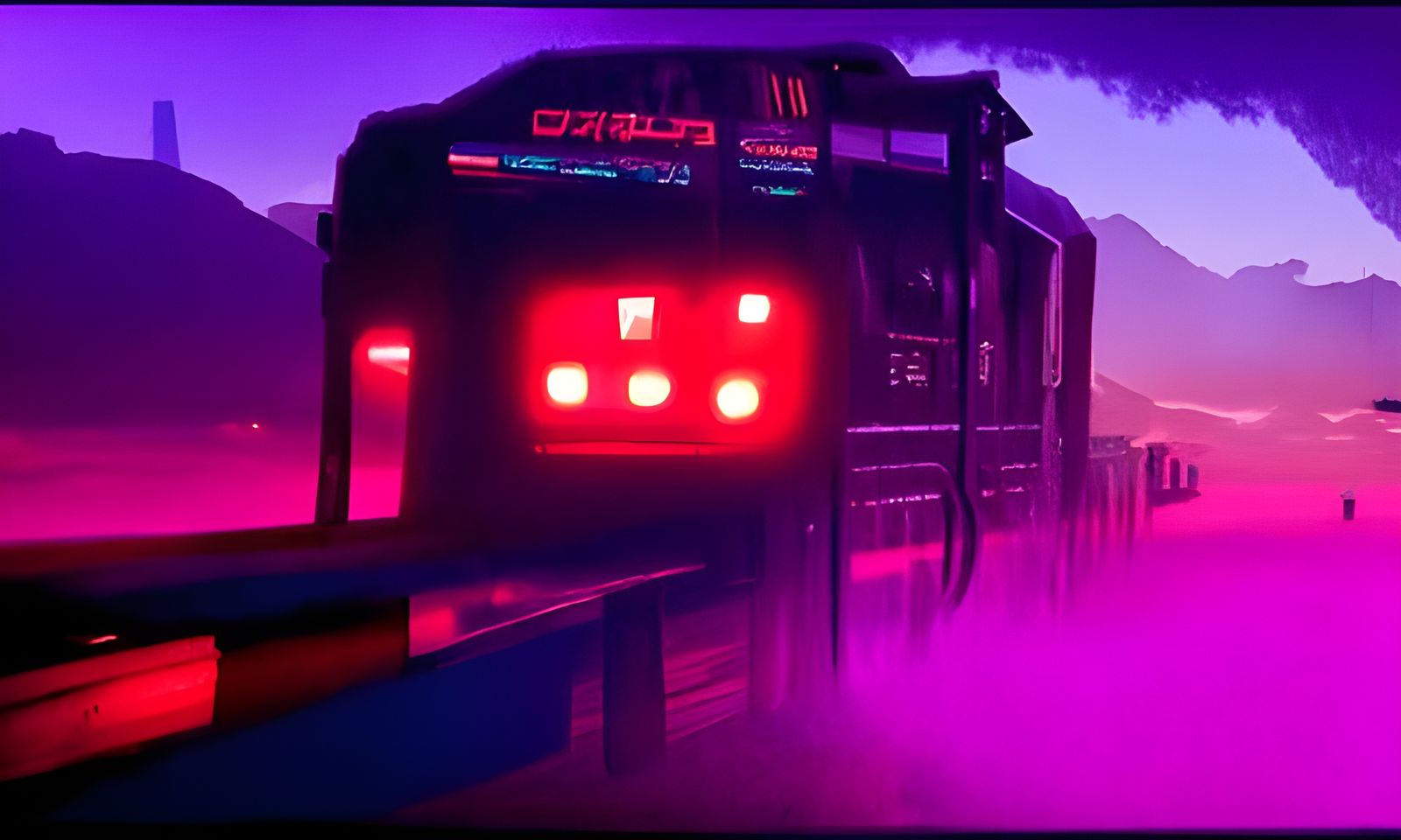 Misty railroad