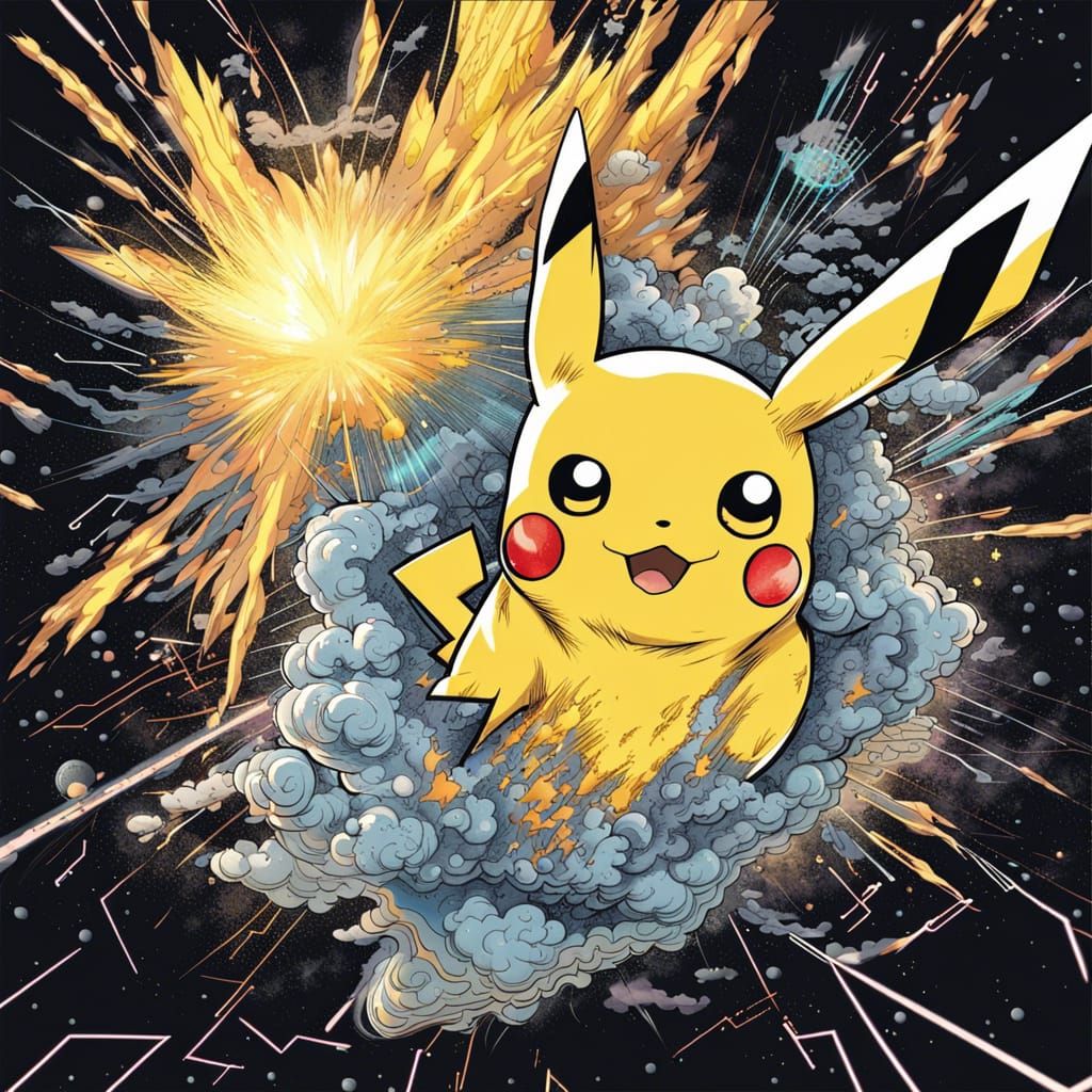 Pikachu's Thunderbolt: 90s Anime Surrealism