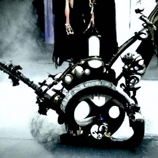 Lady Gaga Steampunk Engine Fusion