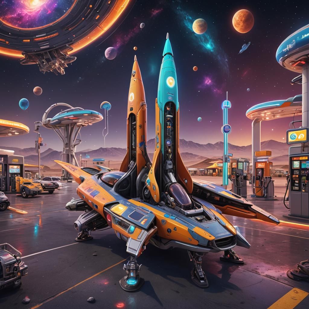 Space fuelling station