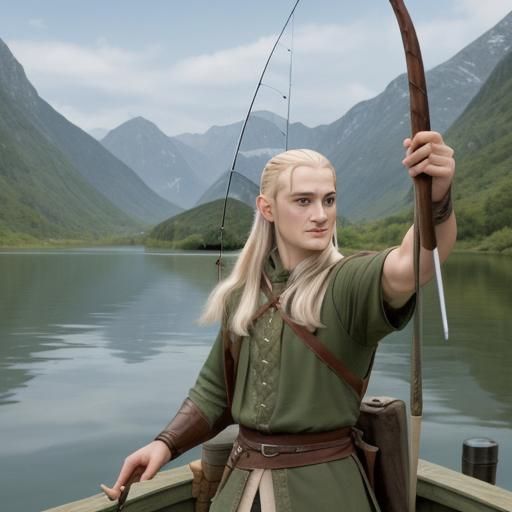 Legolas Goes Fishing