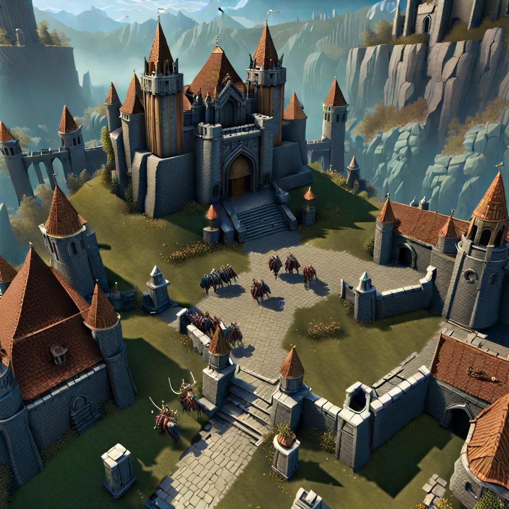 Heroes of Might and Magic III: 3D Game Scene