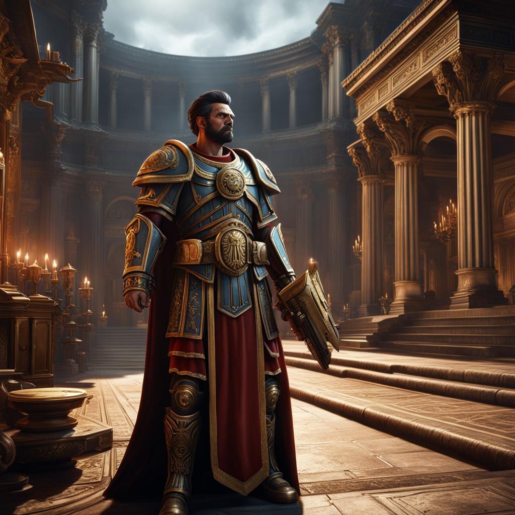Warhammer 40k Leader as Roman Senator