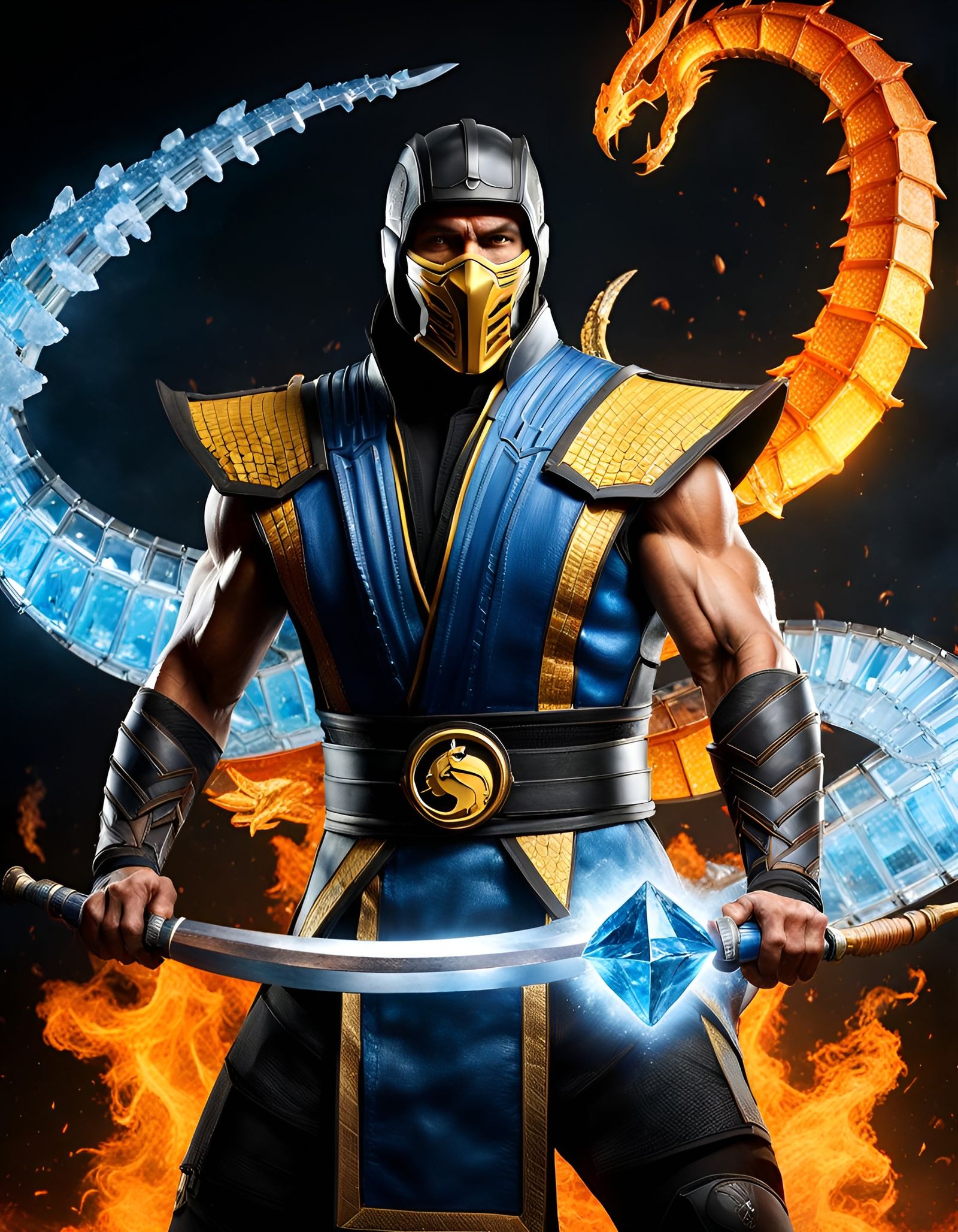 Mortal Kombat: Scorpion and Sub-Zero Duality