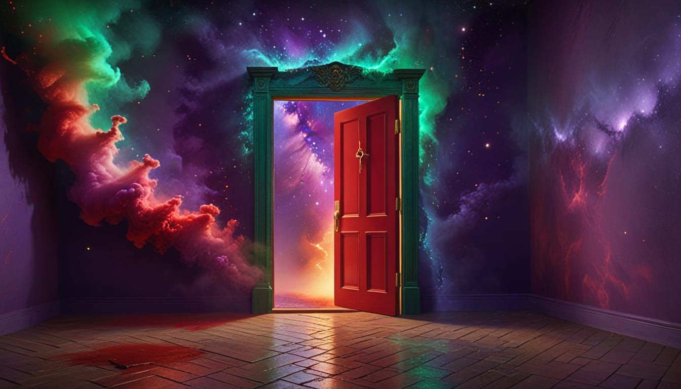 Cosmic Doorway to a Mystical Realm
