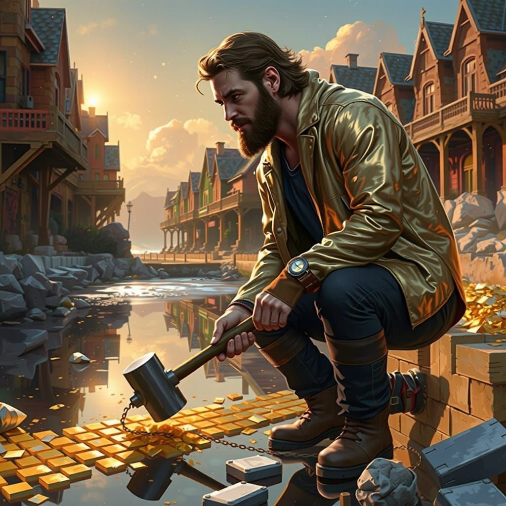 Building a Golden Highway: Digital Concept Art