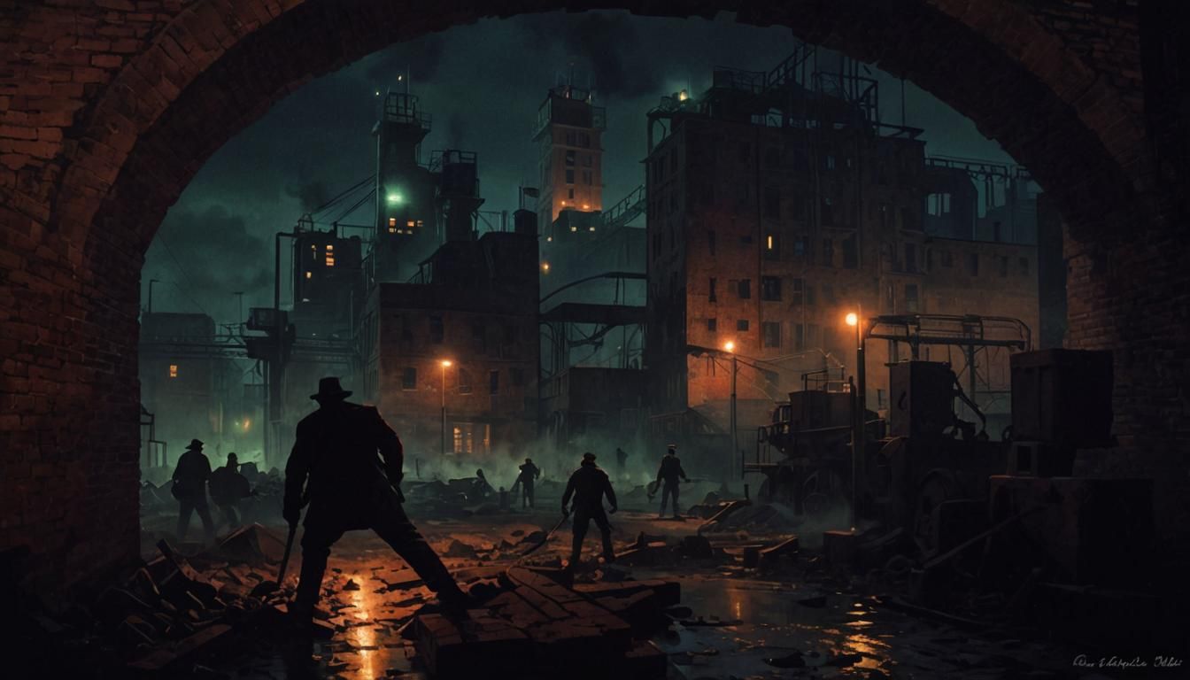 Noir Night: Secrets in the Industrial District