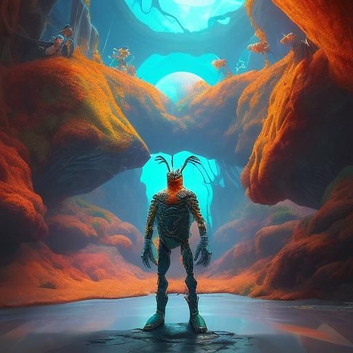 Boy's Stop-Motion Adventure with Giant Bugs