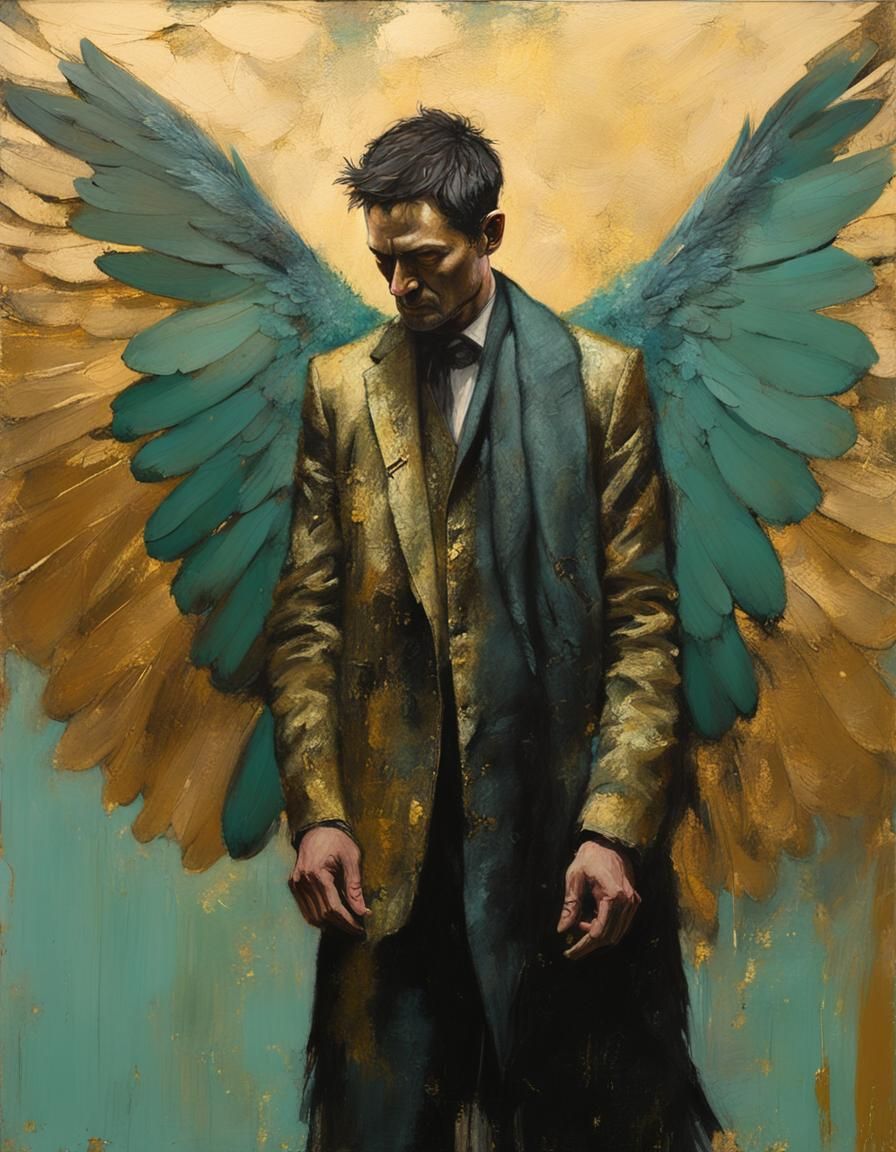 A Winged Hero in Golden Glory