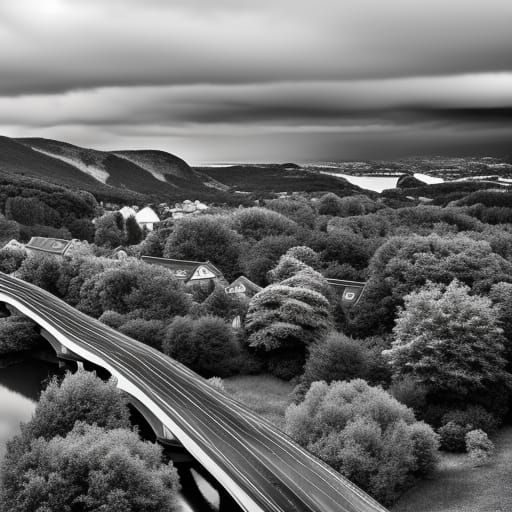 Hyperrealistic Rose Arbour in Cinematic Lighting