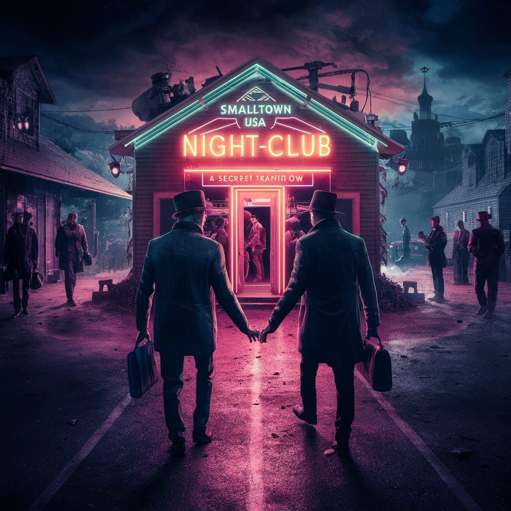 NYC Guys Discover Soviet Spy Town, Matte Painting