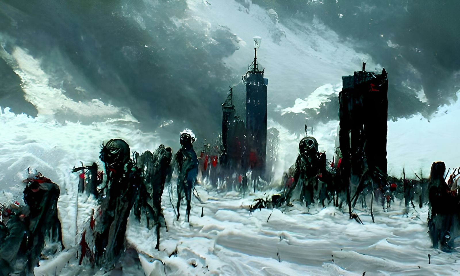 Post-Apocalyptic Taiga Landscape Concept Art
