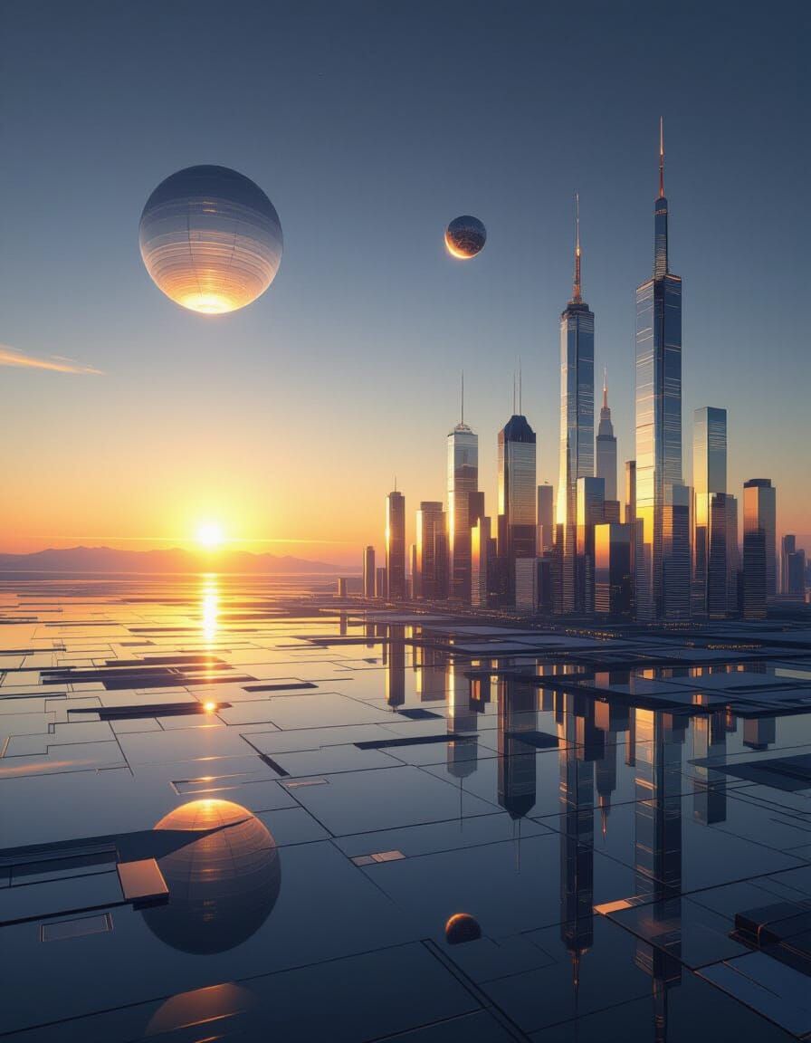 Setting Light From a Distant Sun & Glassgrown Alien Satellit...