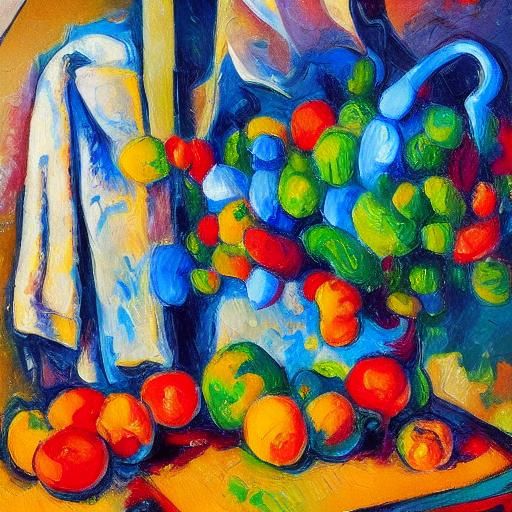 Rabbit Food Bag: Still Life in Impressionist Style