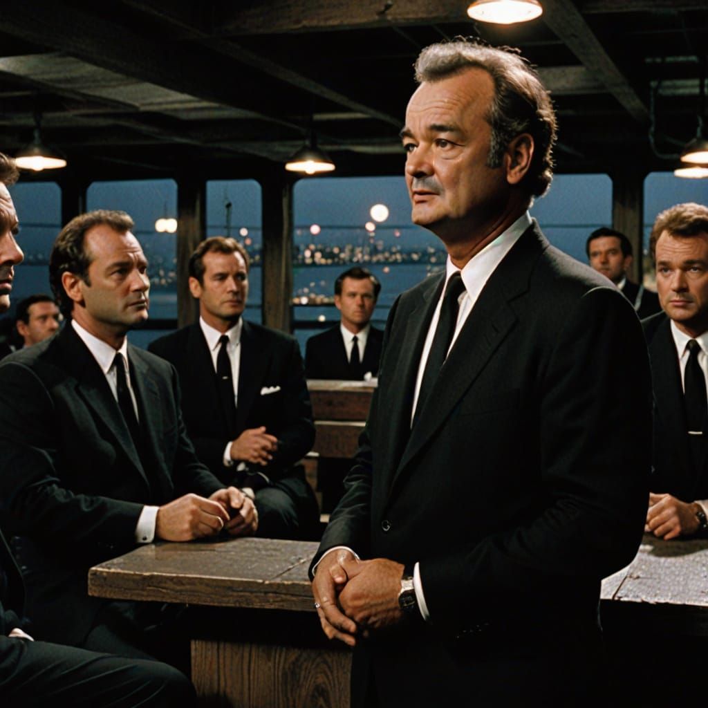 Bill Murray in a Mysterious Nighttime Conversation