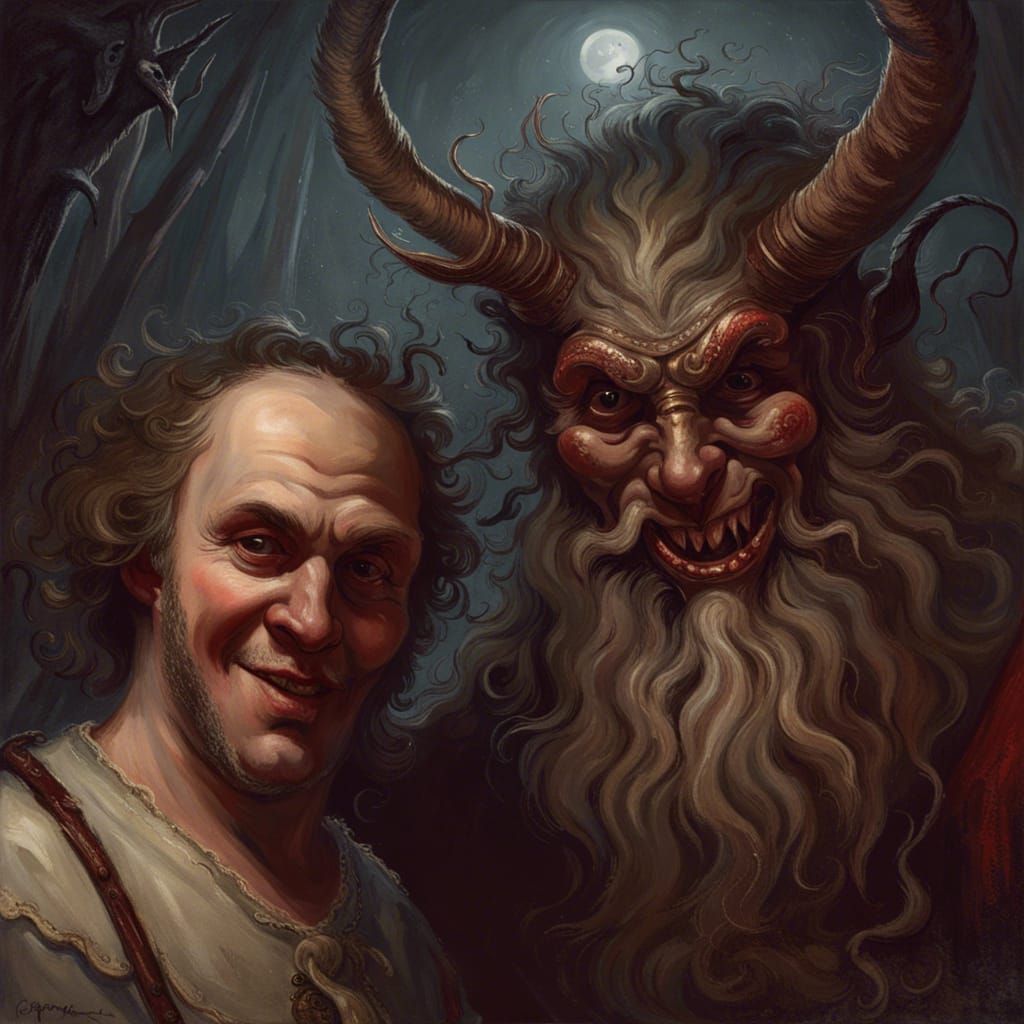 Selfie with Krampus