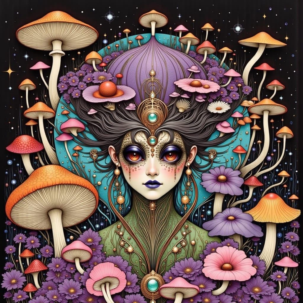 Fungi Girl 18754