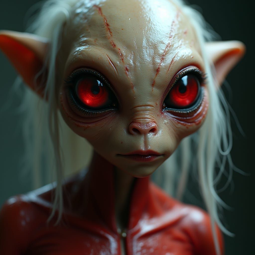 Red Eyed Alien