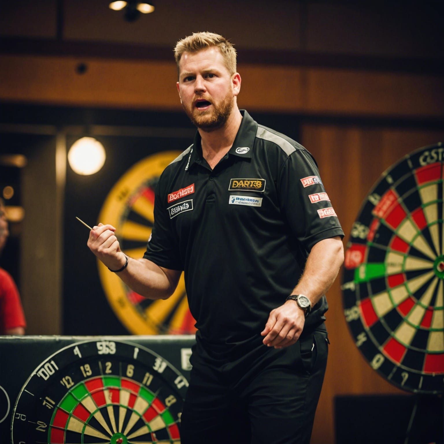 Luke The Nuke Scores 180 in Darts