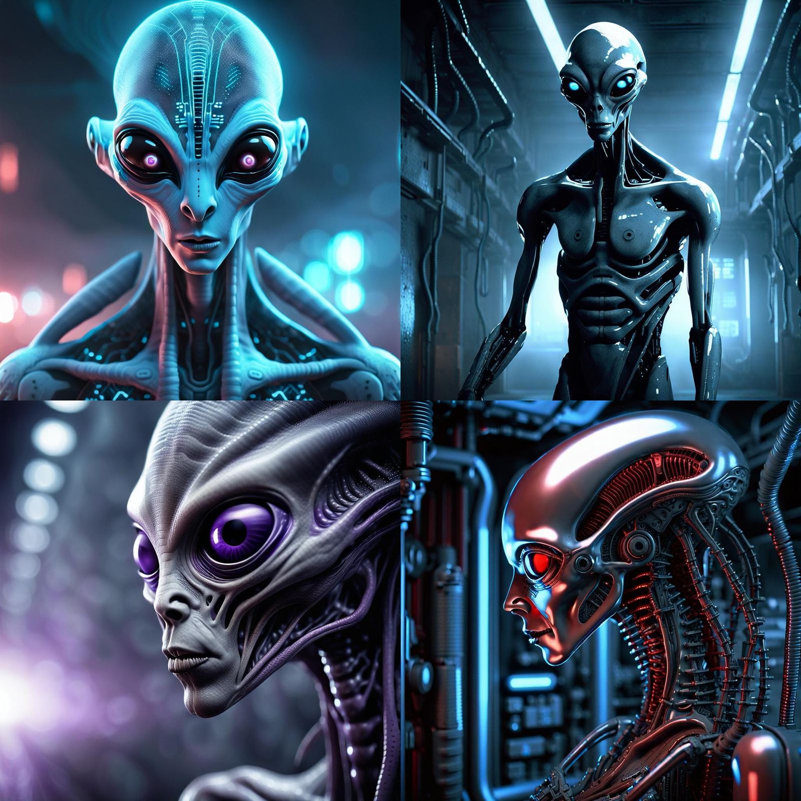 Grey Alien Encounter