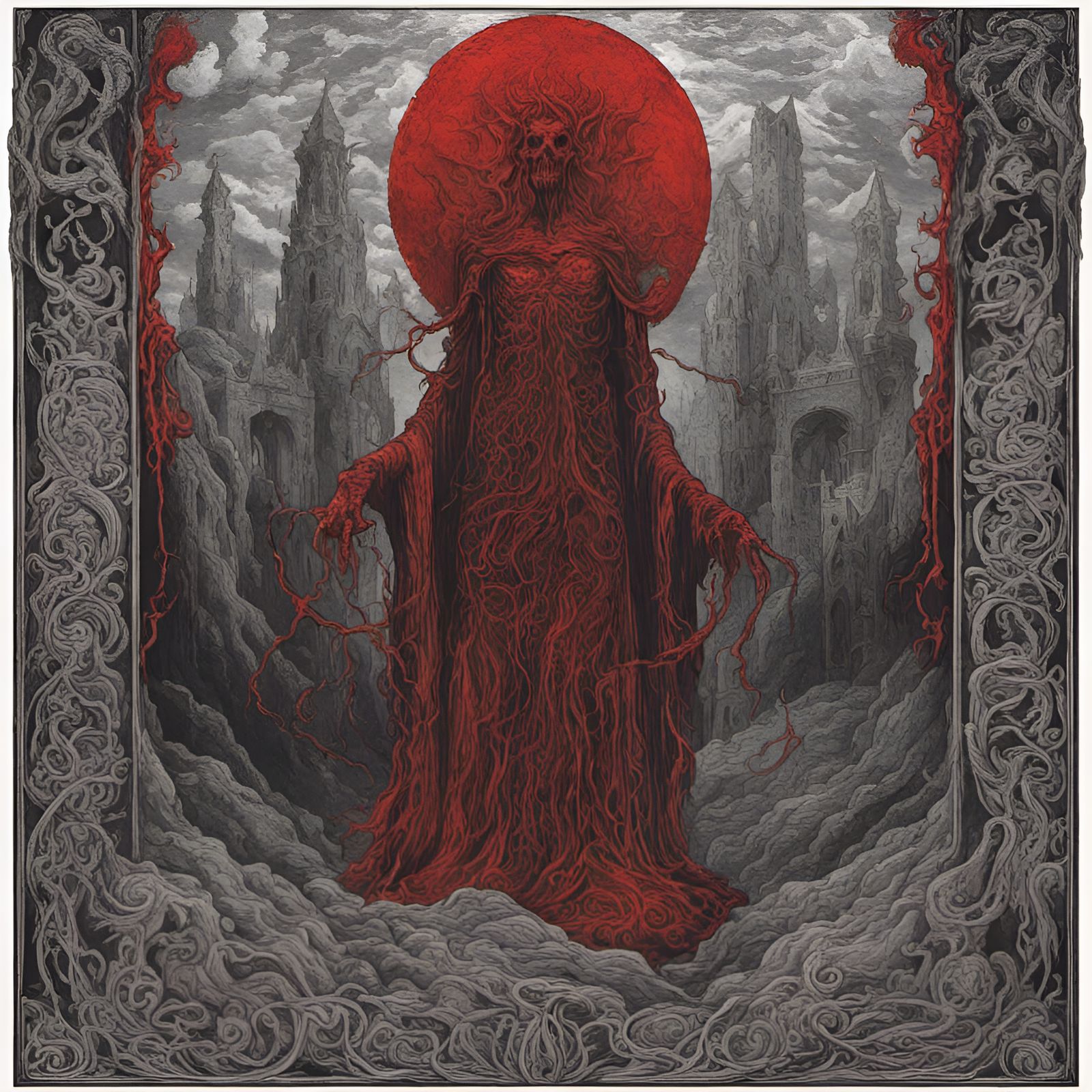 Infernal Celtic Mist: A Black Metal Vision in 8k