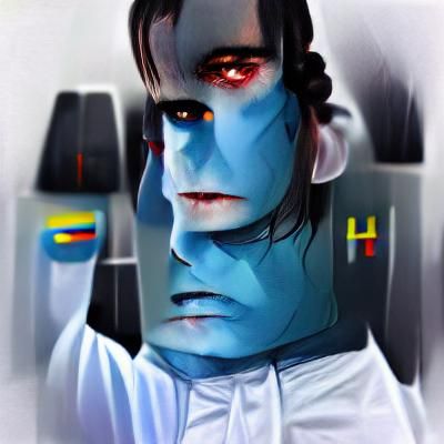 Grand Admiral Thrawn Portrait
