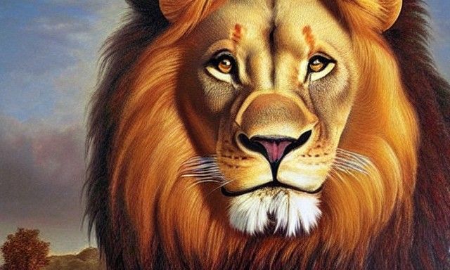 Majestic Lion