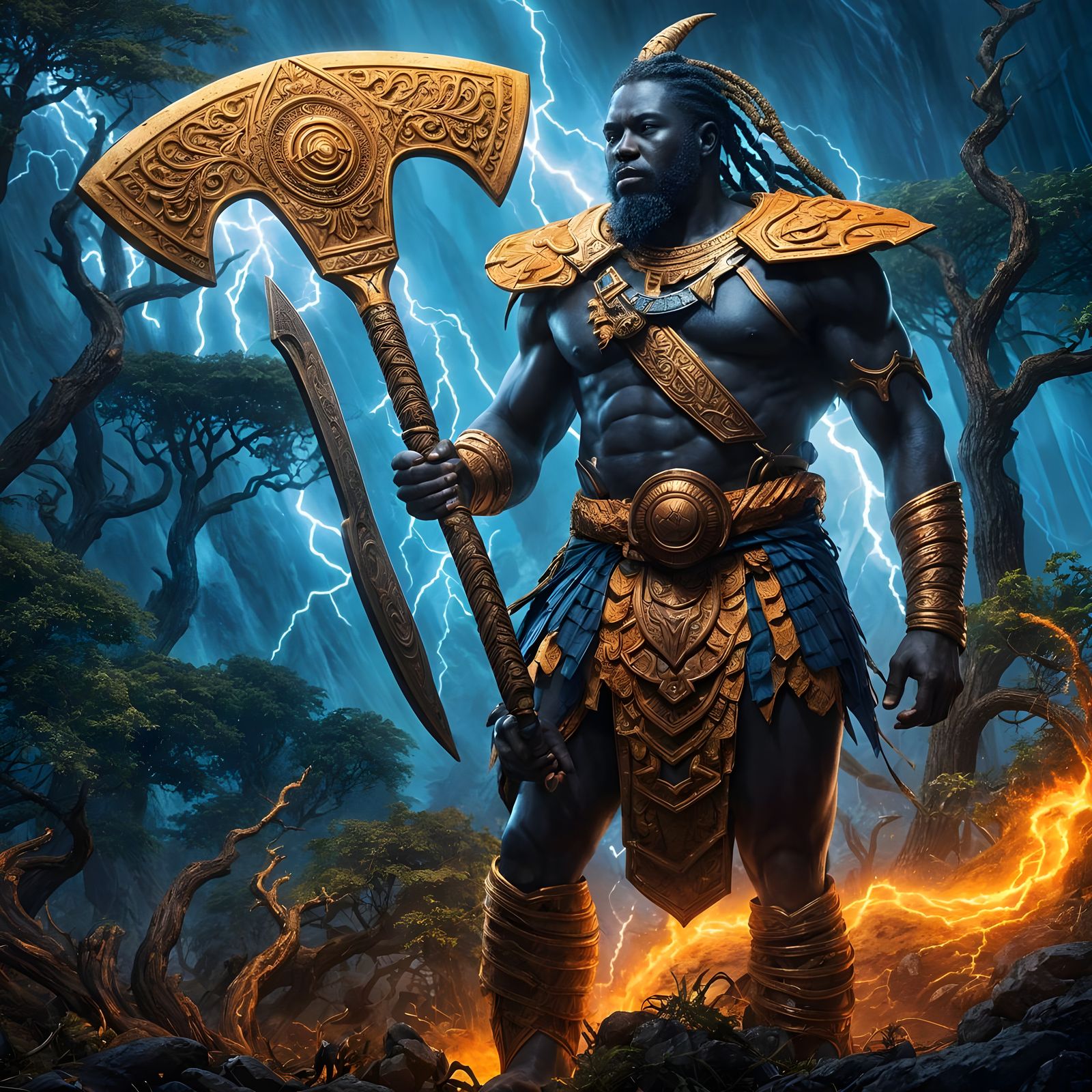 Amadioha, God of Thunder and Lightning