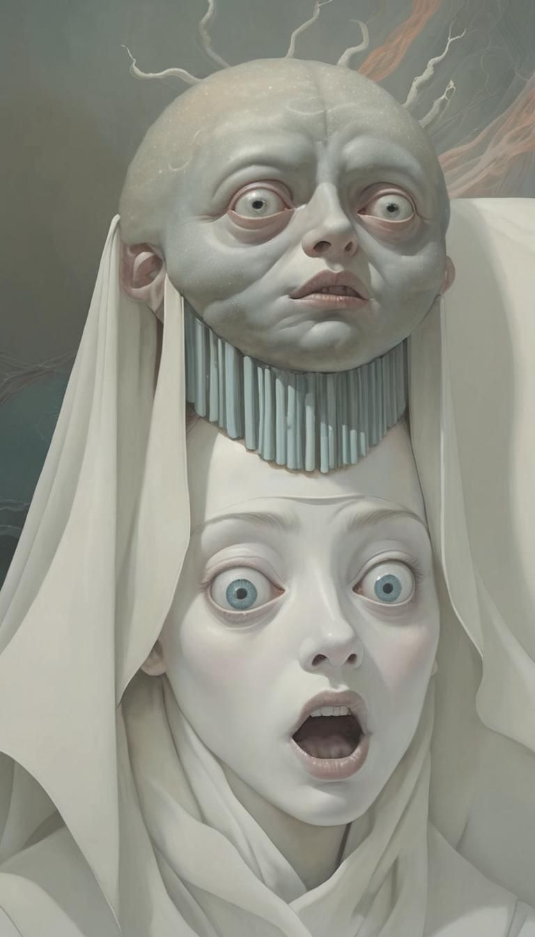 Person in Brain: Neural Network Surrealism