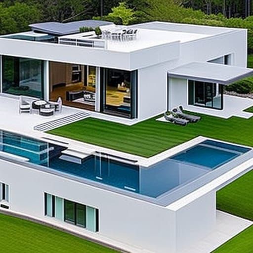 Modern Minimalist Mansion
