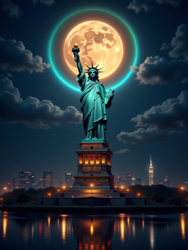 New York, Statue of Liberty.