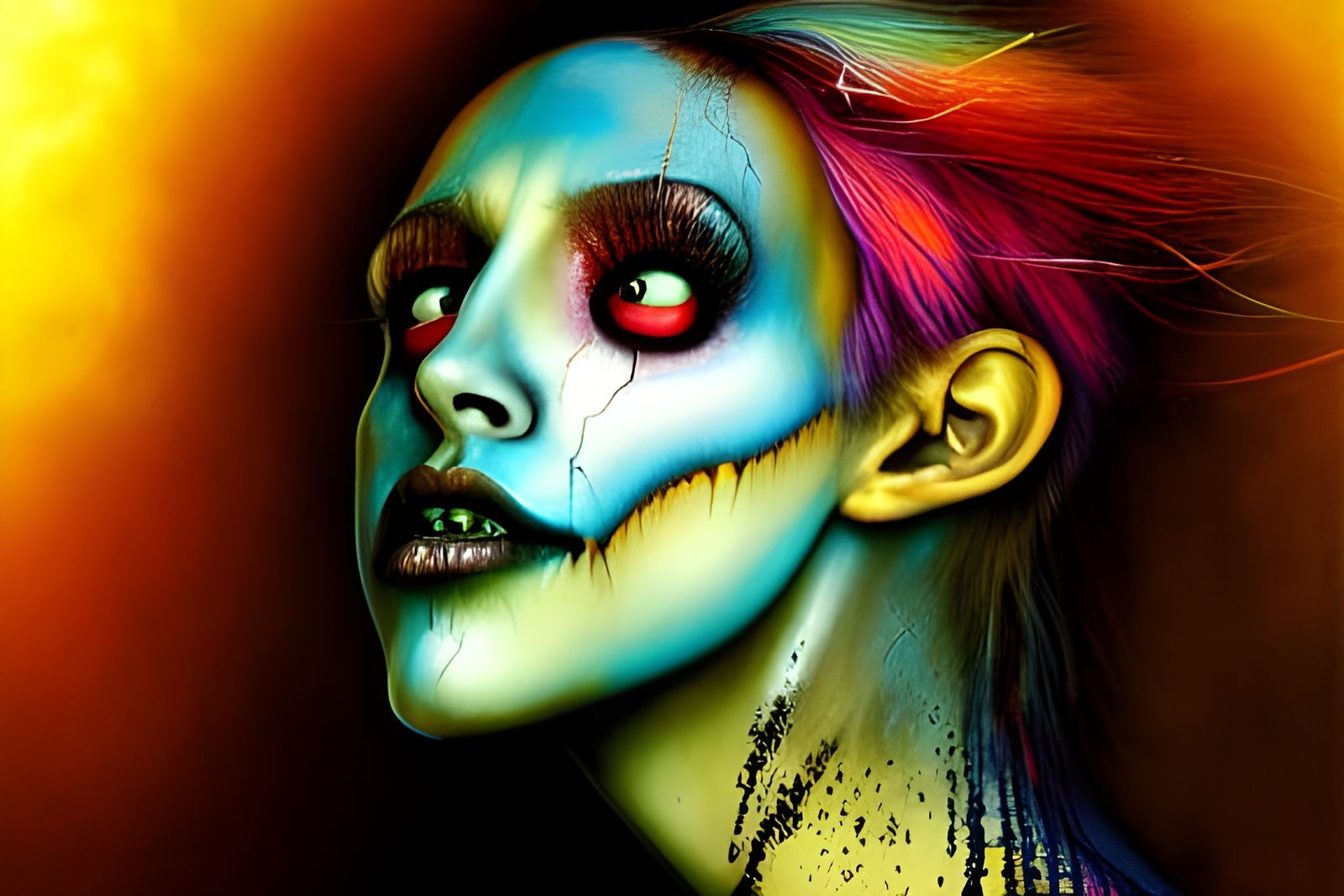 Surreal Transparent Anatomy Inspired by Digital Artists