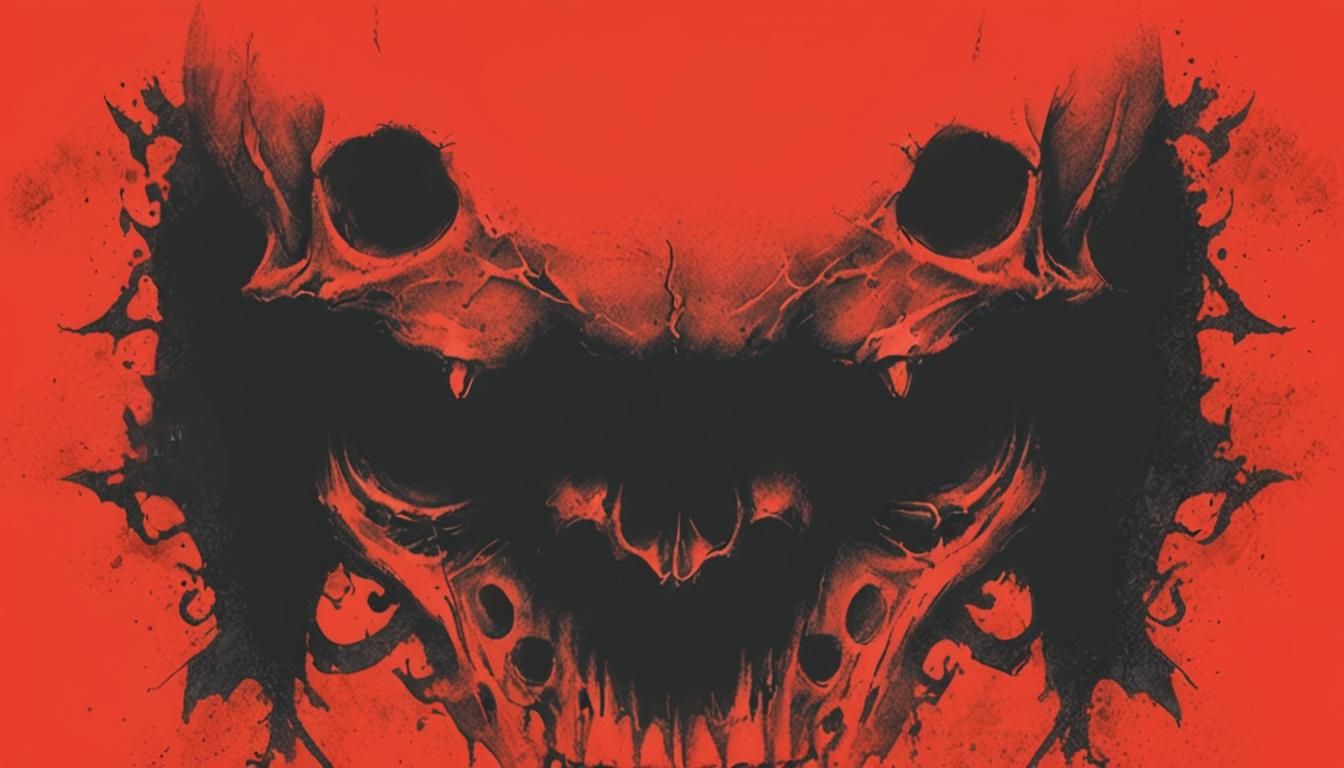 Skull Tattoo Art in Dark Realism Style