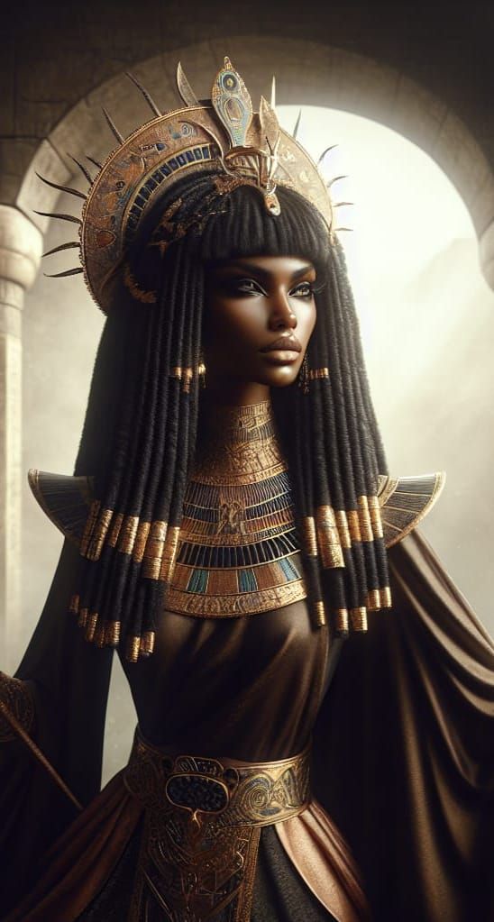 Egyptian Goddess of Protection Emerges from Temple