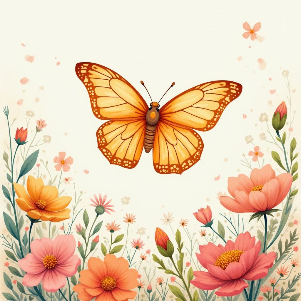 Koalamariposa in a Dreamy Fantasy Art Style