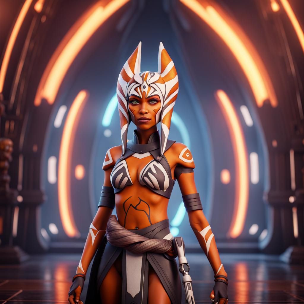 Ahsoka Starfire Fantasy Concept Art