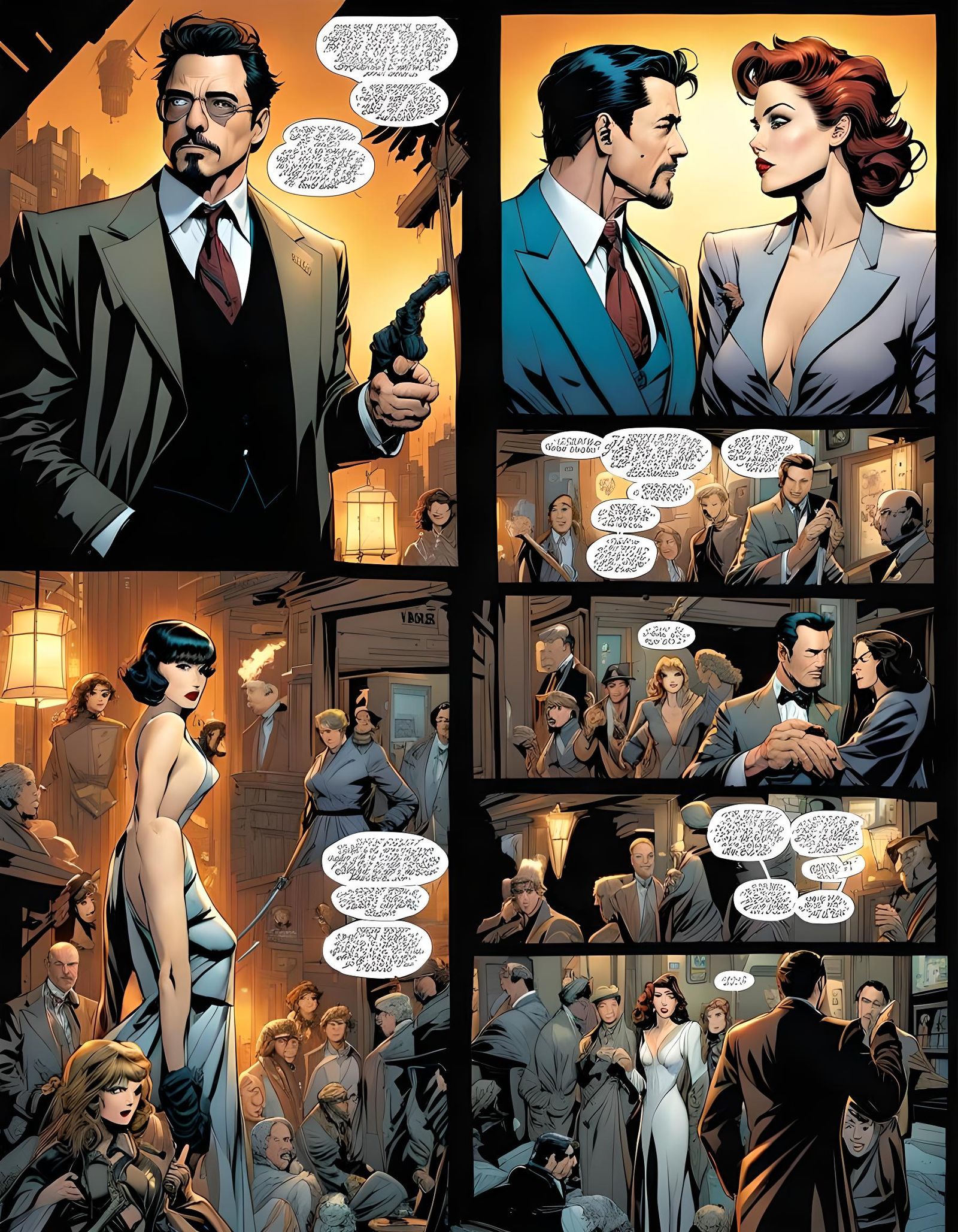 Jeannie Wakes Sterling: Comic Book Art Style