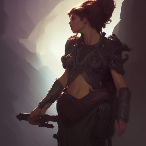 Wolfwalkers: Mebh Óg Mactúire Portrait in 8K Resolution