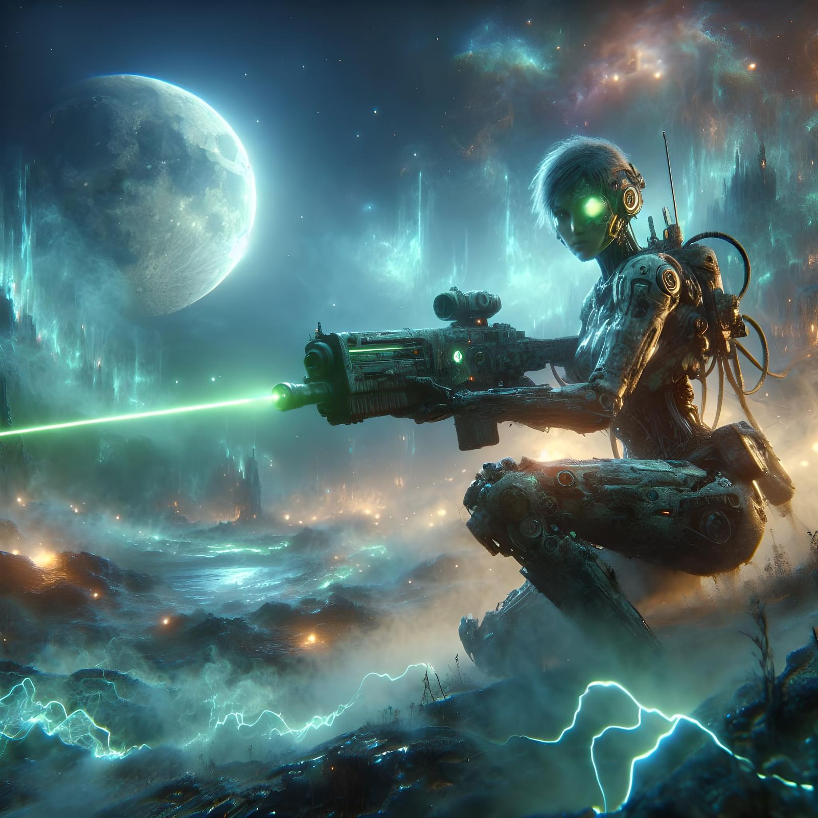 Female Cyborg, Warrior Class