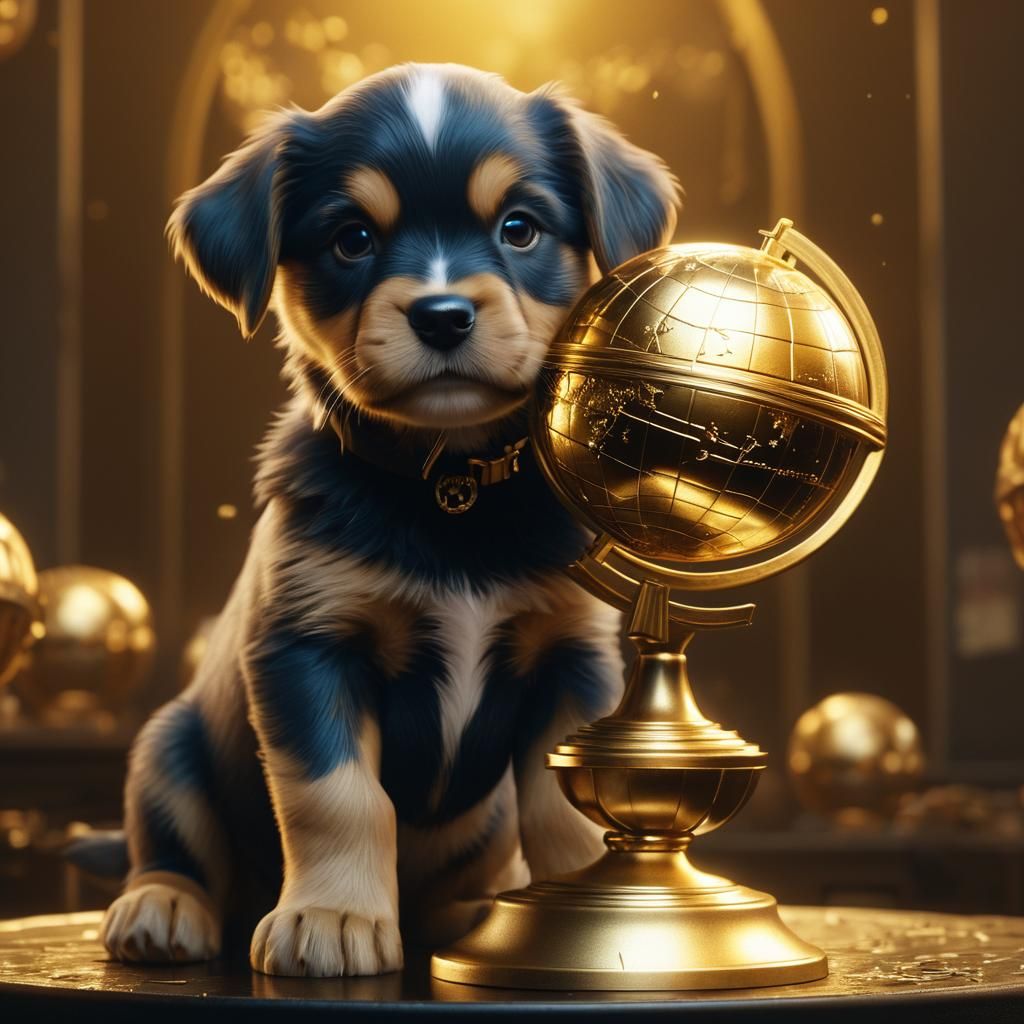 Puppy Wins Golden Globe: Fantasy Concept Art