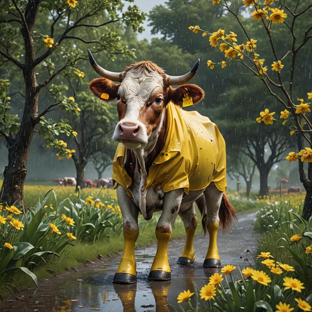 Cow in Boots: Photorealistic 3D Game Cinematic