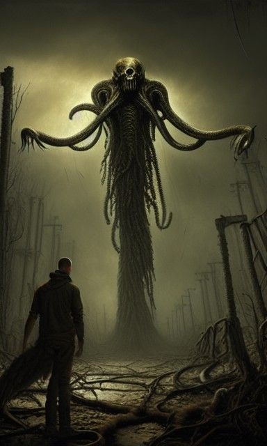 Sinister Post-Apocalyptic World Ruined by Elder God