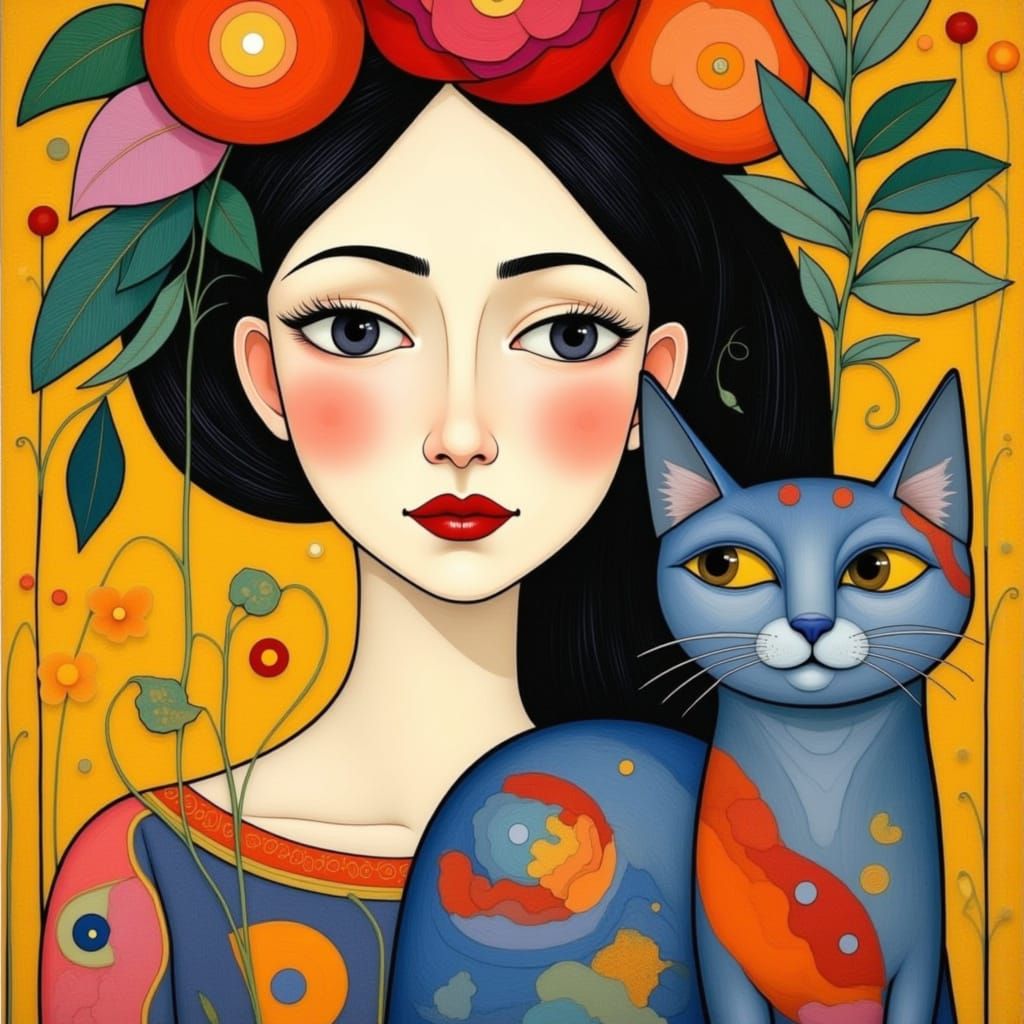 Suzanne had a close relationship with her cat Sinbad, but Si...