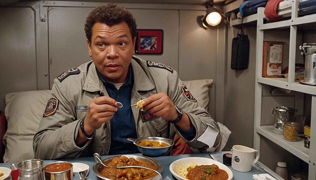 Red Dwarf: Dave Lister's Three Course Curry Breakfast