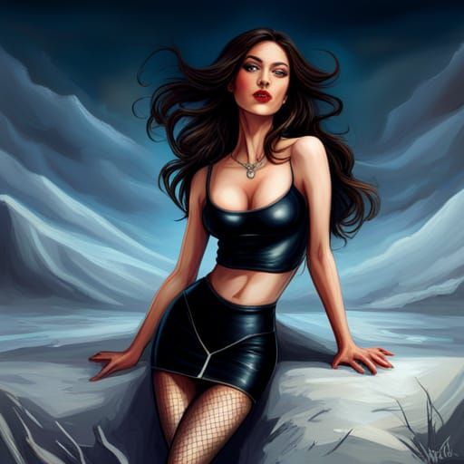 Fantasy Woman in PVC, Jean-Baptiste Monge Style