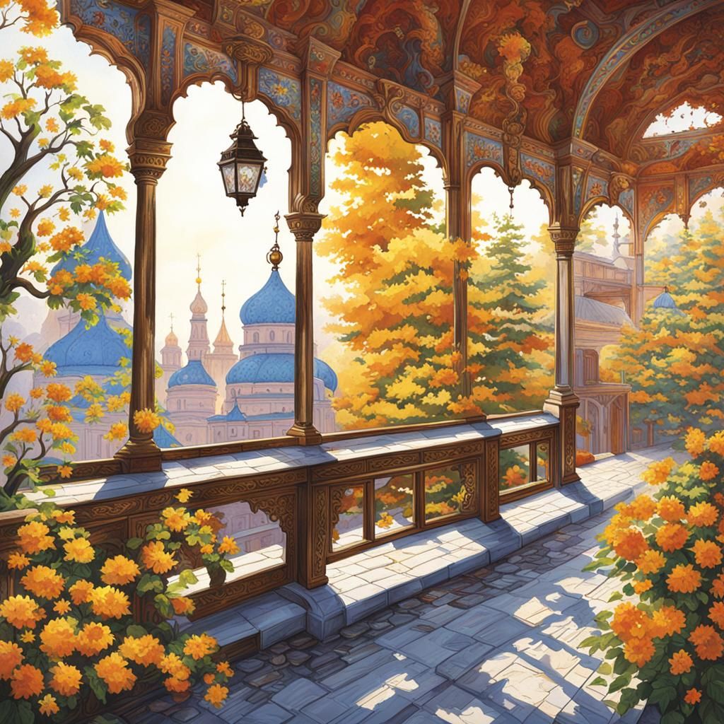 AI-Generated Tea Country Landscape