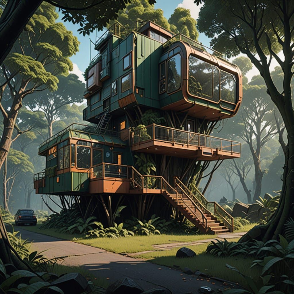 Treehouse Oasis in Amazon Canopy