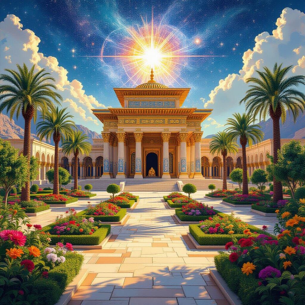 Solomon's Temple Restored: Holographic Astral Cosmic Illustr...