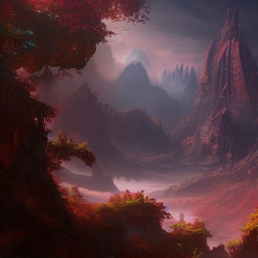 Detailed Matte Painting of the Sun