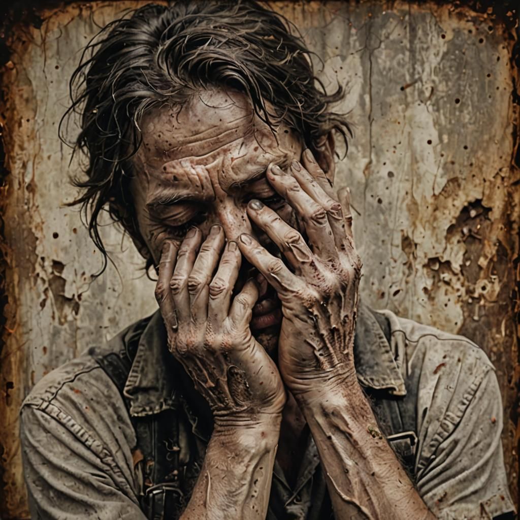 Weathered Hands: A Study in Resilience